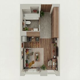 Квартира 21,1 м², студия - изображение 3