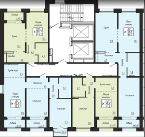 Квартира 68,3 м², 2-комнатная - изображение 2