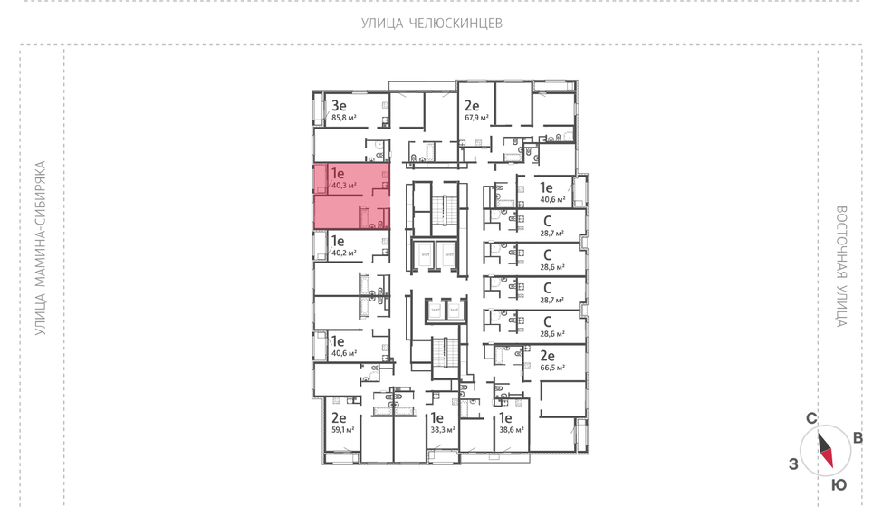 40,6 м², 1-комнатная квартира 9 898 280 ₽ - изображение 15