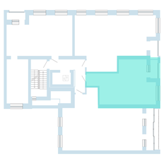 Квартира 46 м², 1-комнатная - изображение 2