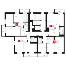 Квартира 45,8 м², 1-комнатная - изображение 2