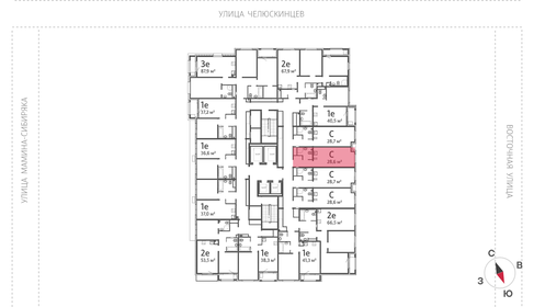 Квартира 28,6 м², студия - изображение 3