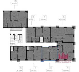 Квартира 35 м², 1-комнатная - изображение 2