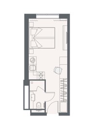 Квартира 22 м², студия - изображение 1
