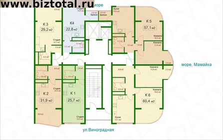Квартира 60 м², 2-комнатная - изображение 3