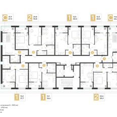 Квартира 36,6 м², 1-комнатная - изображение 3