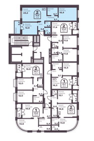 Квартира 70,3 м², 2-комнатная - изображение 4