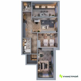 Квартира 89,3 м², 3-комнатная - изображение 1