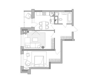 Квартира 57,9 м², 2-комнатная - изображение 2