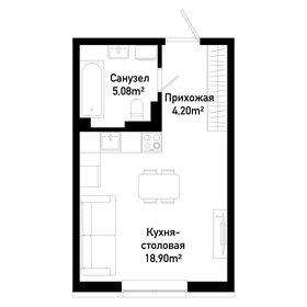 Квартира 28,2 м², студия - изображение 1