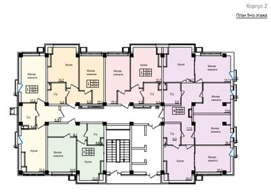 Квартира 41,4 м², 1-комнатная - изображение 2