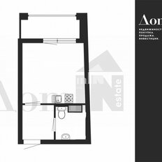 Квартира 24,3 м², студия - изображение 5