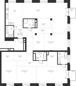 Квартира 216,8 м², 4-комнатная - изображение 1
