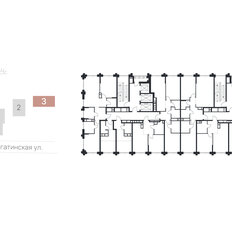 Квартира 39,8 м², 1-комнатная - изображение 3