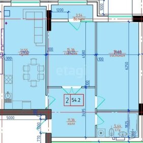 Квартира 76 м², 2-комнатная - изображение 1