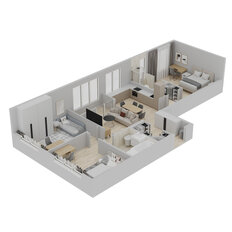 Квартира 78,3 м², 3-комнатная - изображение 5