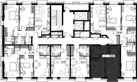 Квартира 39,9 м², 1-комнатная - изображение 3