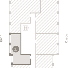 Квартира 43,2 м², 1-комнатная - изображение 3