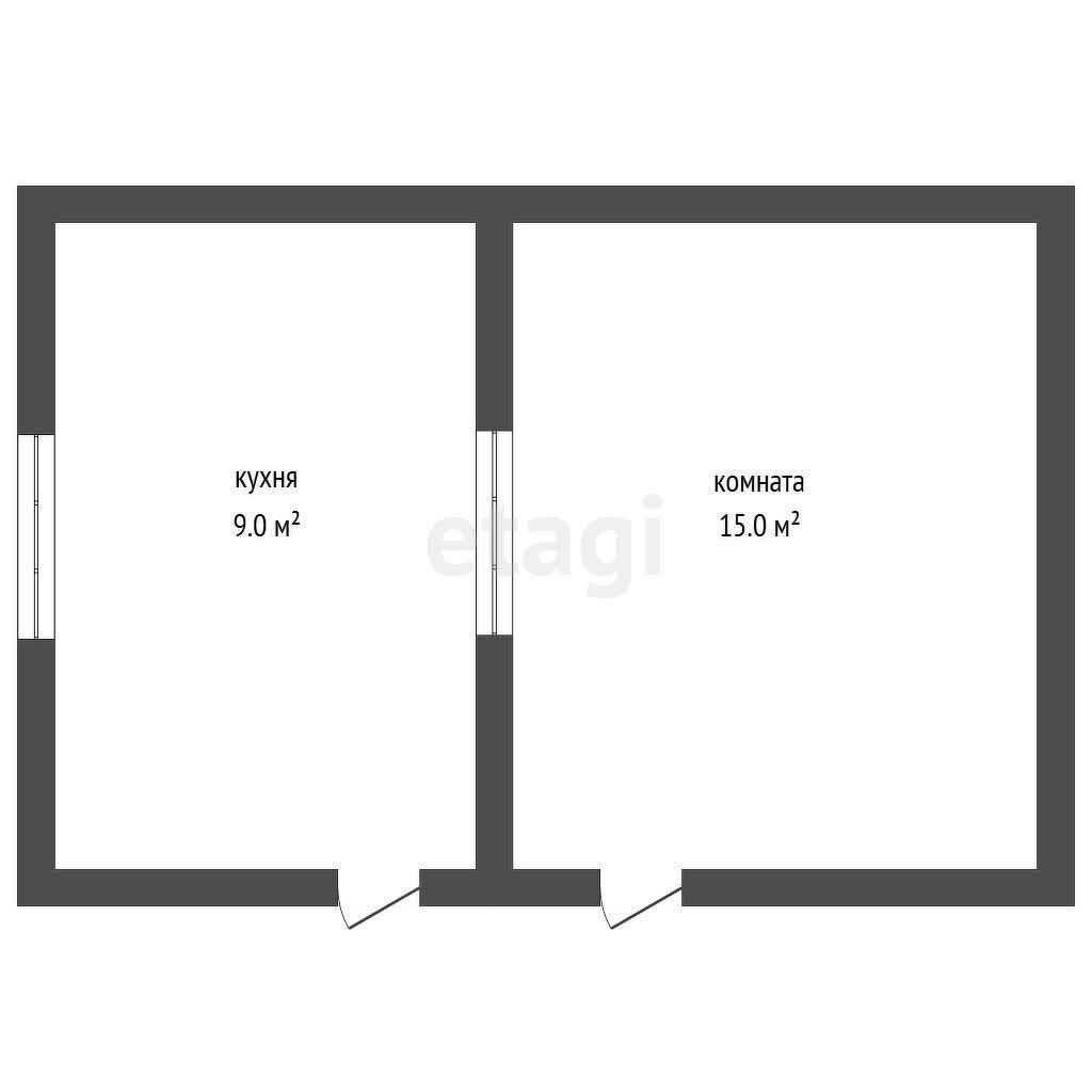 Дом 1-комн. 48 м² в садоводческое некоммерческое товарищество Негатоскоп — фото 2