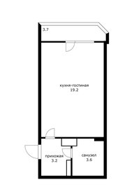 Квартира 26 м², студия - изображение 1