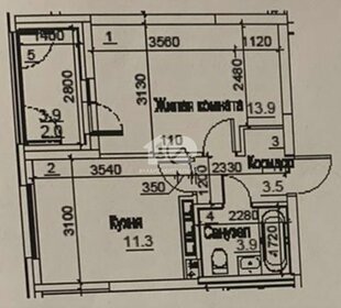 Квартира 36,5 м², 1-комнатная - изображение 1