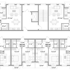 Квартира 37,1 м², студия - изображение 3