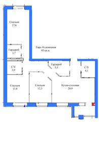 Квартира 94 м², 3-комнатная - изображение 2