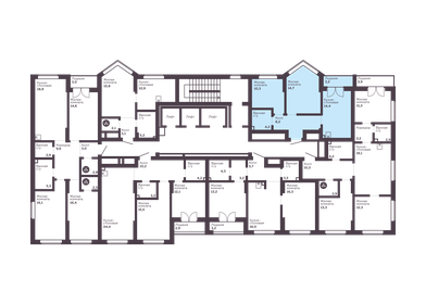 Квартира 51,9 м², 2-комнатная - изображение 2