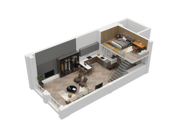 Квартира 71,4 м², 1-комнатная - изображение 2