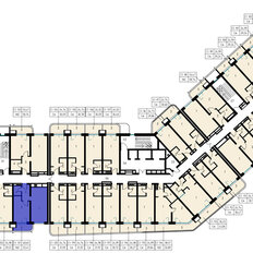 Квартира 53,4 м², 1-комнатные - изображение 2