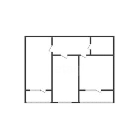 Квартира 59,6 м², 2-комнатная - изображение 1