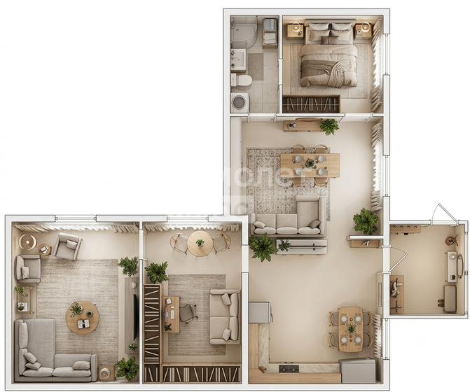65,5 м², 4-комнатная квартира 2 949 000 ₽ - изображение 24