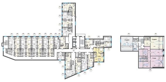 Квартира 47,3 м², 2-комнатные - изображение 2