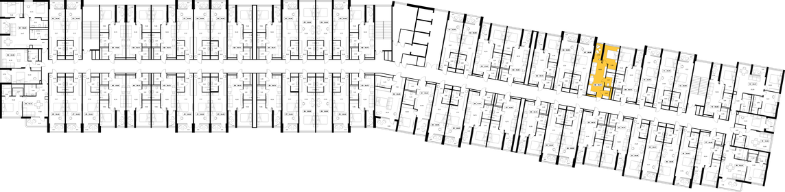 Квартира 39,7 м², 2-комнатные - изображение 2