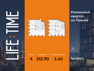 Квартира 212,9 м², 4-комнатная - изображение 1