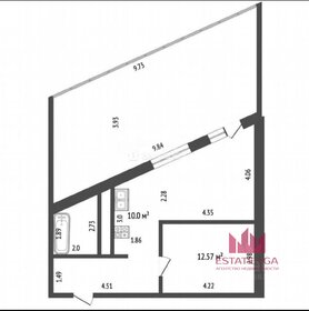 Квартира 83,8 м², 2-комнатная - изображение 1