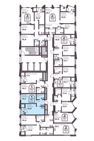 Квартира 43,3 м², 1-комнатная - изображение 4