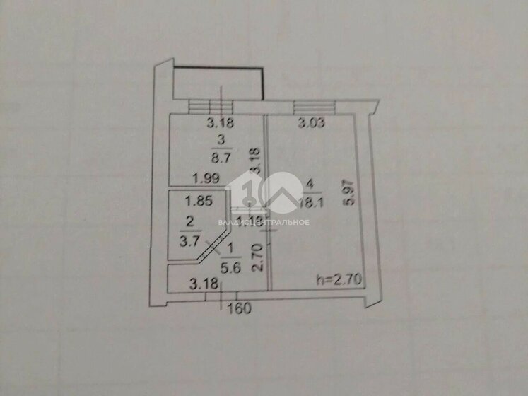 36,5 м², 1-комнатная квартира 5 900 000 ₽ - изображение 31