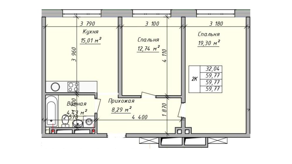 118 м², 3-комнатная квартира 23 000 000 ₽ - изображение 86