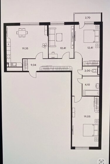 80,3 м², 3-комнатная квартира 7 250 000 ₽ - изображение 67