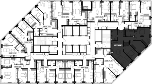 Квартира 112,9 м², 3-комнатная - изображение 2