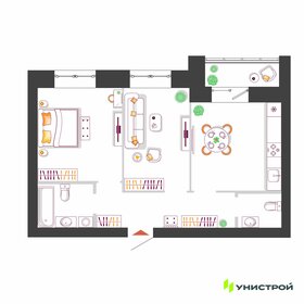 Квартира 55,5 м², 2-комнатная - изображение 1