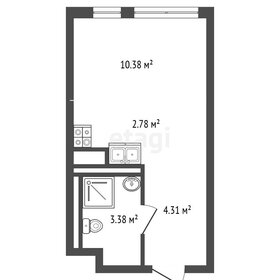 Квартира 20,9 м², студия - изображение 1