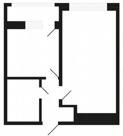 Квартира 39,5 м², 1-комнатная - изображение 1