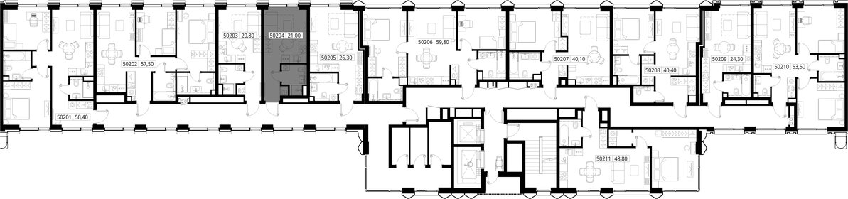 Квартира 21 м², студия - изображение 3