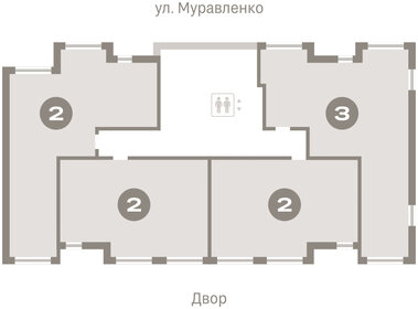 Квартира 62,8 м², 2-комнатная - изображение 2