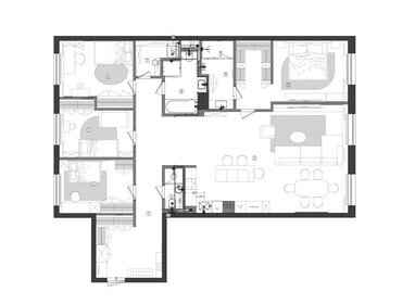 Квартира 166 м², 4-комнатная - изображение 1