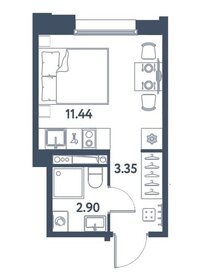 Квартира 18 м², студия - изображение 1