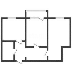 Квартира 55,9 м², 2-комнатная - изображение 1