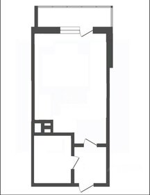 Квартира 25 м², студия - изображение 1